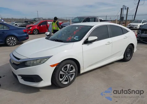 2016 Honda Civic Lx from USA, damaged, VIN 19XFC2F5XGE020273